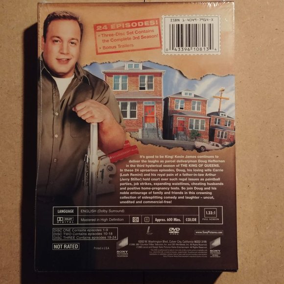 THE KING OF QUEENS 3RD SEASON DVD NEW - Picture 3 of 3